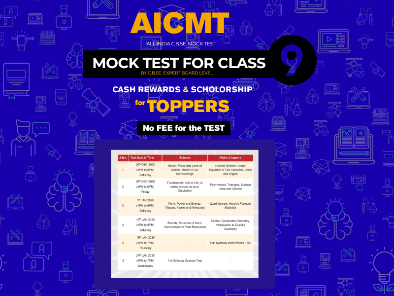 Mock Test Class 9
