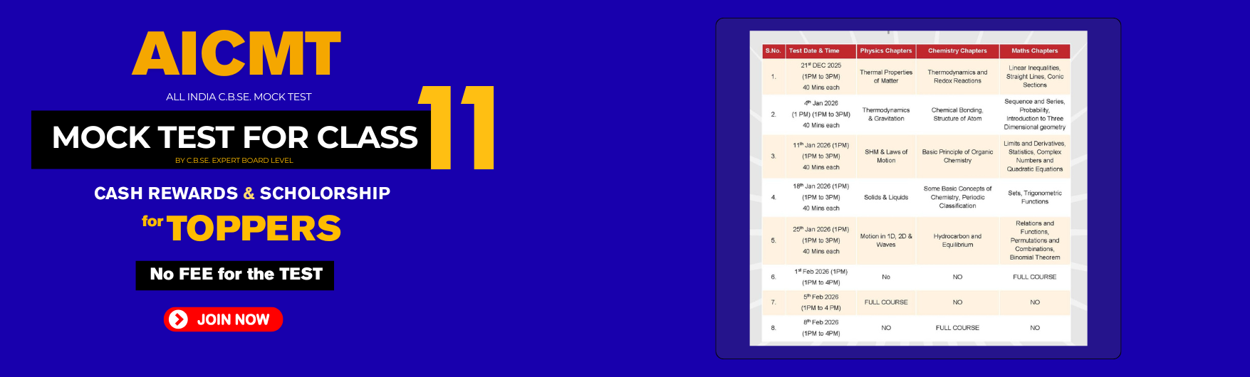 Website Poster Background Mock Test (3)